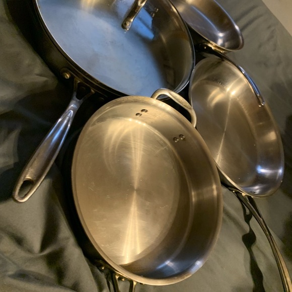 Calphalon Stainless Steel Cookware set $130, contact for individual prices. - Picture 2 of 11